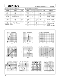 datasheet for 2SK1179 by Sanken Electric Co.