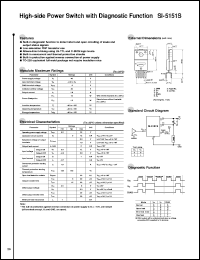 datasheet for SI-5151S by Sanken Electric Co.