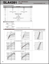 datasheet for SLA4391 by Sanken Electric Co.