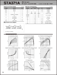 datasheet for STA371A by Sanken Electric Co.