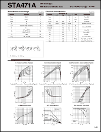 datasheet for STA471A by Sanken Electric Co.