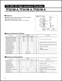 datasheet for TF321M-A by Sanken Electric Co.