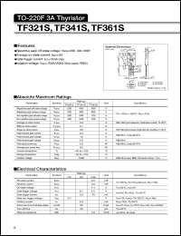 datasheet for TF321S by Sanken Electric Co.