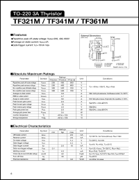 datasheet for TF361M by Sanken Electric Co.