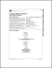 datasheet for LM336Z-5.0 by 