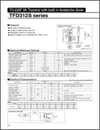 datasheet for TFD312S-J by Sanken Electric Co.