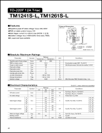 datasheet for TM1241S-L by Sanken Electric Co.