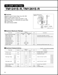 datasheet for TM1261S-R by Sanken Electric Co.
