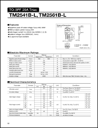 datasheet for TM2541B-L by Sanken Electric Co.