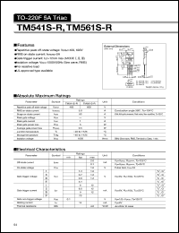 datasheet for TM541S-R by Sanken Electric Co.
