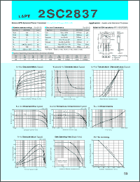 datasheet for 2SC2837 by Sanken Electric Co.