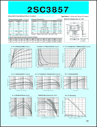 datasheet for 2SC3857 by Sanken Electric Co.