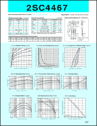 datasheet for 2SC4467 by Sanken Electric Co.