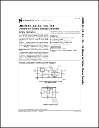 datasheet for LM3420AM5-16.8 by 