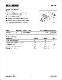 datasheet for BB669 by Infineon (formely Siemens)