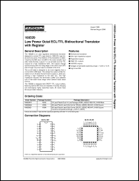 datasheet for 100329DC by Fairchild Semiconductor