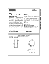 datasheet for 100336DC by Fairchild Semiconductor