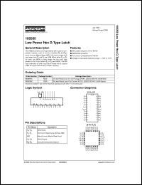 datasheet for 100350DC by Fairchild Semiconductor
