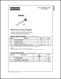 datasheet for 2N4953 by Fairchild Semiconductor