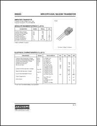 datasheet for 2N5550 by Fairchild Semiconductor