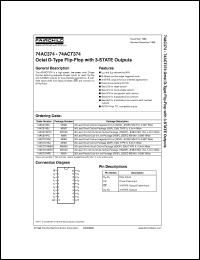 datasheet for 74AC374SCX by Fairchild Semiconductor