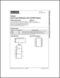 datasheet for 74F253SJ by Fairchild Semiconductor