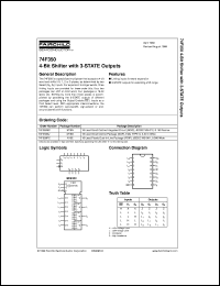 datasheet for 74F350SJ by Fairchild Semiconductor