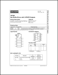 datasheet for 74F365SC by Fairchild Semiconductor