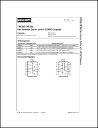 datasheet for 74F368SJ by Fairchild Semiconductor
