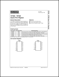 datasheet for 74F398SCX by Fairchild Semiconductor