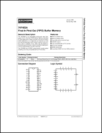 datasheet for 74F403ASPC by Fairchild Semiconductor