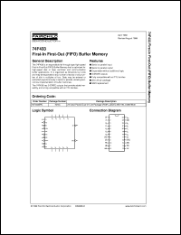 datasheet for 74F433SPC by Fairchild Semiconductor
