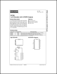 datasheet for 74F538SJ by Fairchild Semiconductor