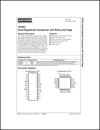 datasheet for 74F552SCX by Fairchild Semiconductor