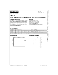 datasheet for 74F579SCX by Fairchild Semiconductor