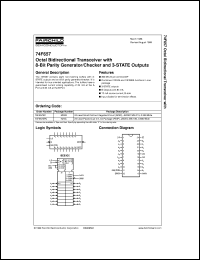 datasheet for 74F657SCX by Fairchild Semiconductor