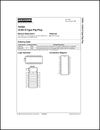 datasheet for 74F821SC by Fairchild Semiconductor