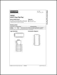 datasheet for 74F823SPC by Fairchild Semiconductor