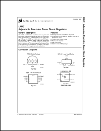 datasheet for LM431AIM by 