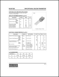 datasheet for BC337 by Fairchild Semiconductor