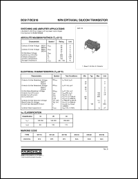 datasheet for BC817 by Fairchild Semiconductor