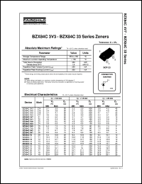 datasheet for BZX84C10 by Fairchild Semiconductor