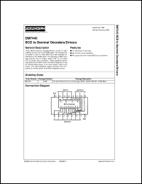 datasheet for DM7445N by Fairchild Semiconductor