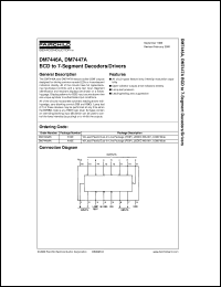 datasheet for DM7446AN by Fairchild Semiconductor