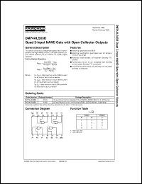 datasheet for DM74ALS03BM by Fairchild Semiconductor
