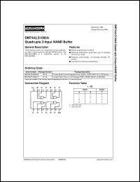 datasheet for DM74ALS1000AN by Fairchild Semiconductor