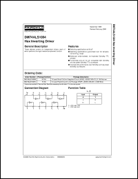 datasheet for DM74ALS1004M by Fairchild Semiconductor