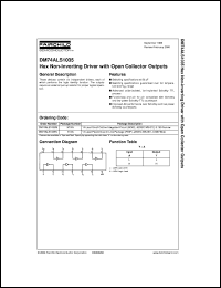 datasheet for DM74ALS1035M by Fairchild Semiconductor