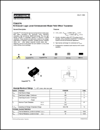 datasheet for FDN357N by Fairchild Semiconductor