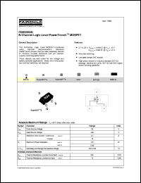 datasheet for FDN359AN by Fairchild Semiconductor